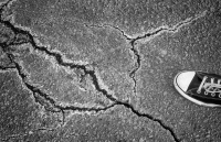 Parking Lot #11 (Approaching A Smile), Colorado, 2012