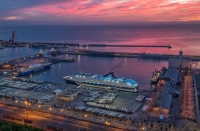 Port at Dawn, #10, Barcelona, 2019