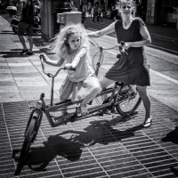 The Tandem Ride, Barcelona, 2014