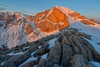 Longs Peak, First Light, Colorado, 2015