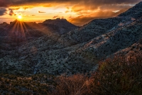 Thimble Peak Sunset, #3, Arizona, 2017
