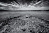 Volcano at Yellowstone Lake, Wyoming, 2013