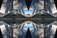 Reflection, #1 (9-11 Memorial), NYC, 2015