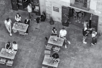 202505086291BW-eFrom-Above-178-LEsglesia-de-Santa-Maria-de-Mar-Barcelona-2025